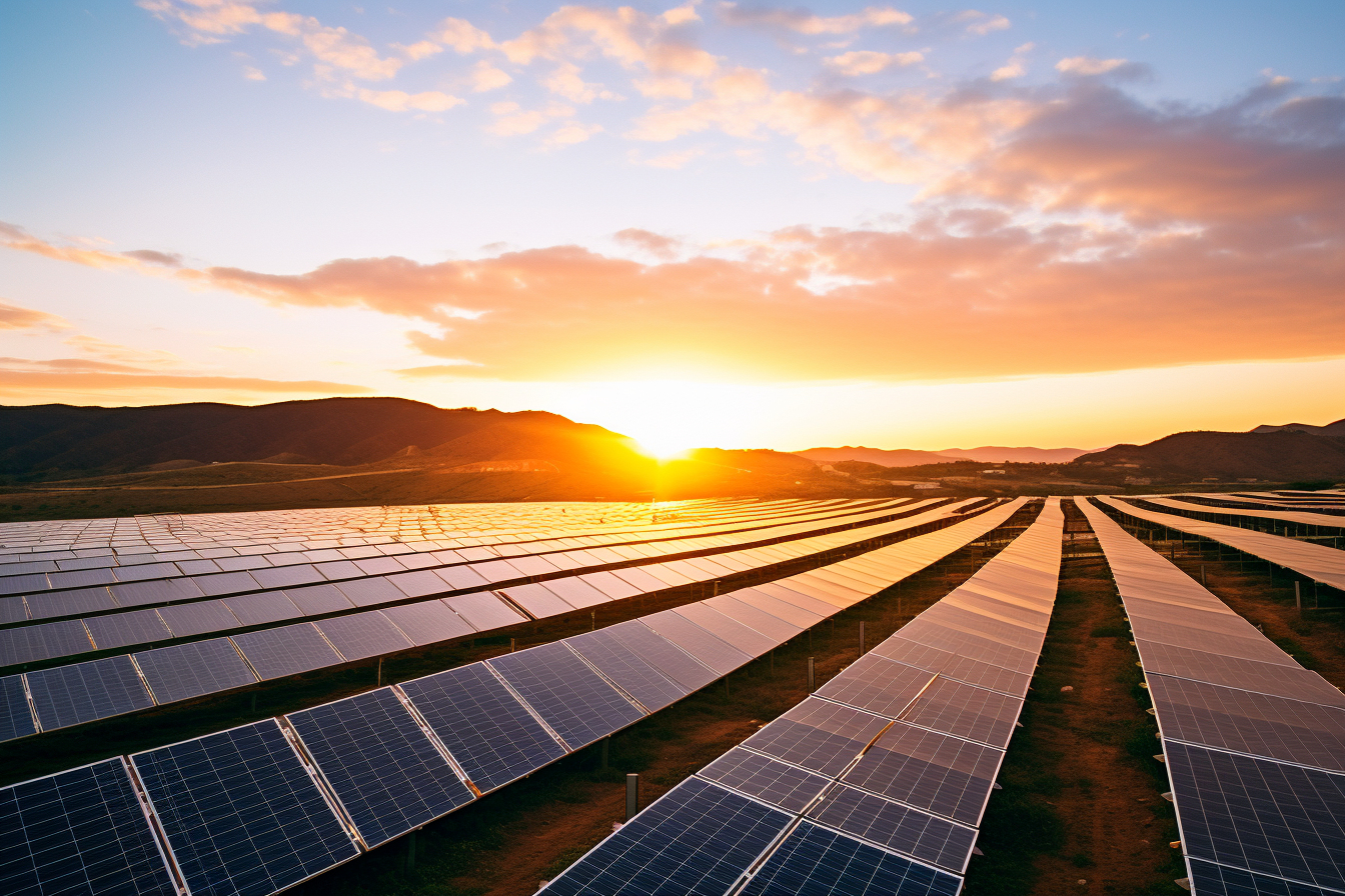 large solar array showing just how far we've come developing solar energy